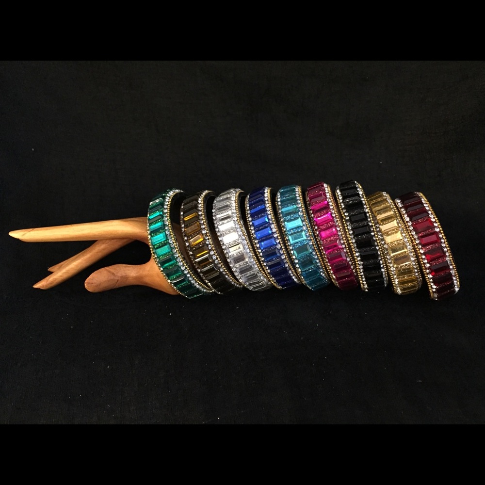 6 Pc Handmade Artisan Bangles